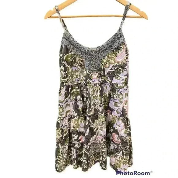 Free People Western Royalty Beaded Sun Dress - Picture 1 of 7